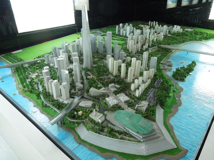 Future Central Park in Chongqing