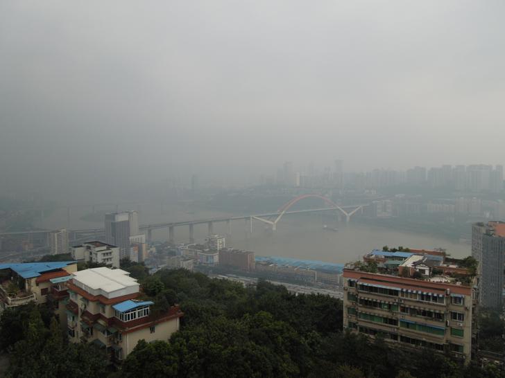 View towards the Yangtze
